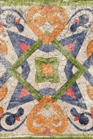 Carrelage mix santacruz 15x15 cm effet carreaux ciment vieilli Remise